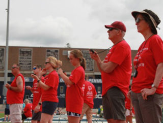 Summer games volunteers